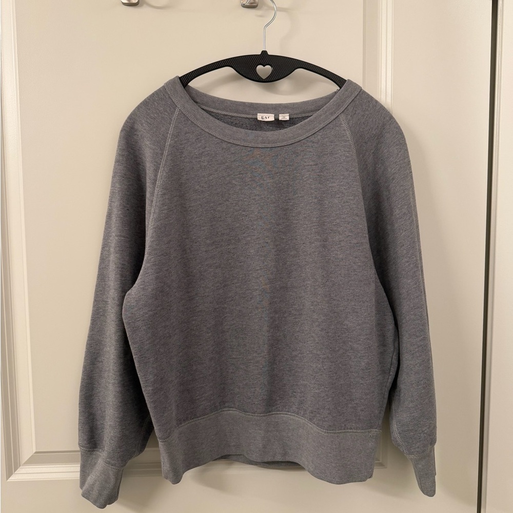 GAP Gray Crew Neck Sweater